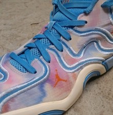 Air Jordan Tatum 3 GS Tie Dye Blue Royal Camellia HF3136-400 Size 7Y