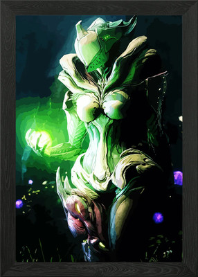 Warframe: Saryn Prime gerahmtes Wandbild Poster Leinwanddruck Bild