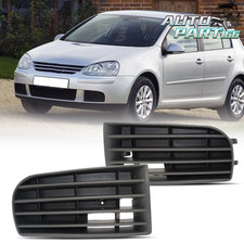 Pair Front Bumper Fog Lamp Light Grille Cover...