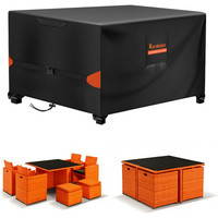GartenmöBel-Abdeckung 90X90X90Cm Wasserdicht 420D Oxford-Gewebe Uv-Schutz