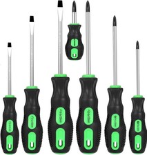 Magnetic Screwdriver Set 7-Piece 4 Phillips 3 Flat