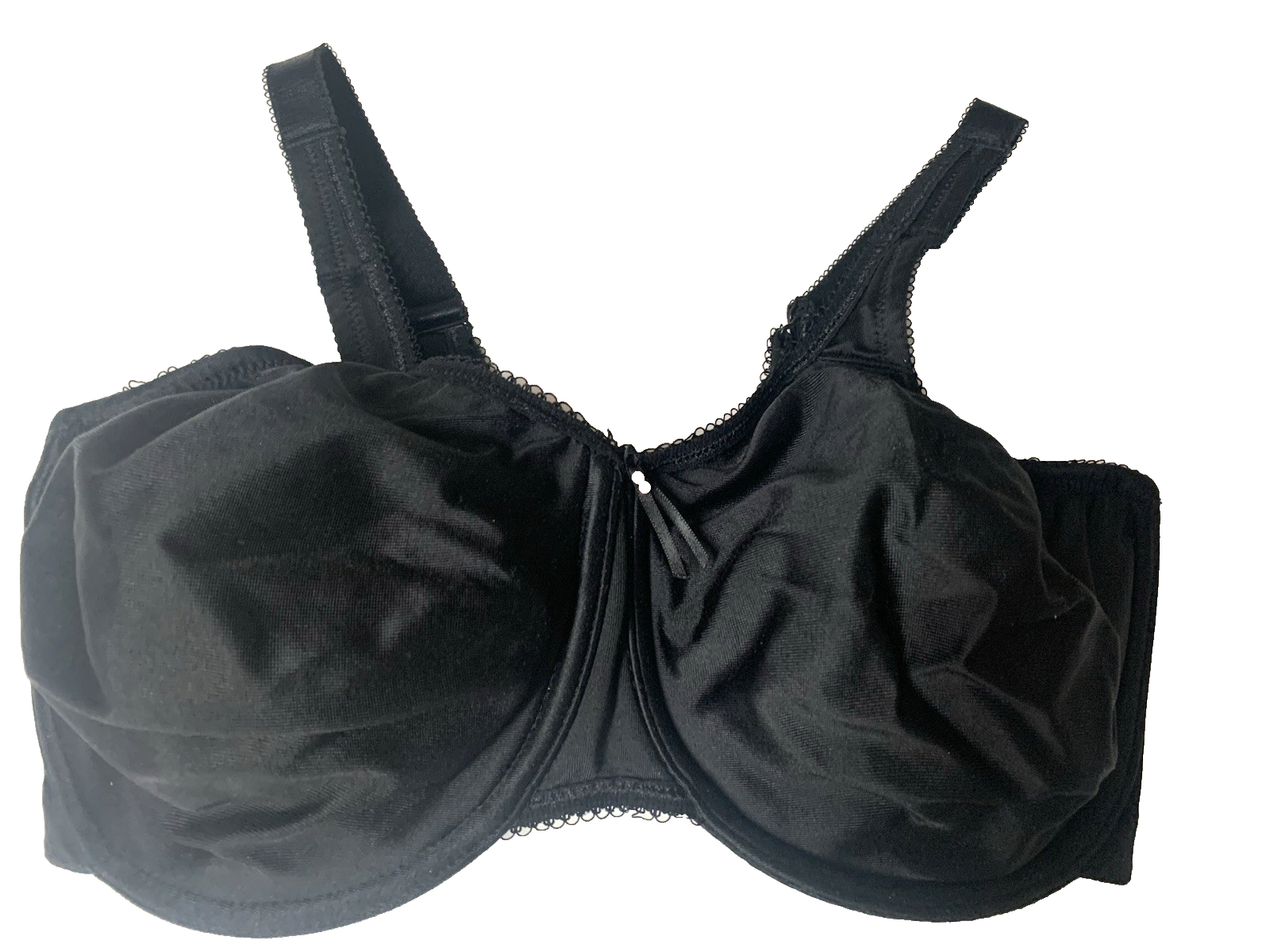 Wacoal Womens Basic Beauty Full-Figure Underwire Black Bra 36DDD #855192