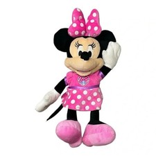 Disney Minnie Mouse Singing Talking Bowtique Light Up Doll Toy Plush 14"