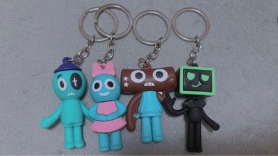Dandys World Keychain 4 Pack Set 2 Wristlet Accessory Genuine Authentic