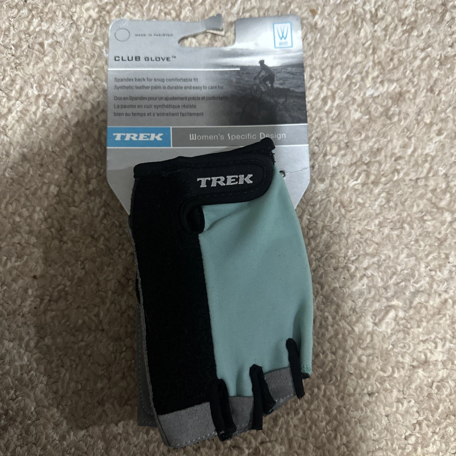 TREK cycling Club Gloves - Women’s Leather Palm -Large -Cell Padding-reflective
Opens in a new windo