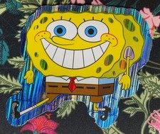 SpongeBob SquarePants Line Holo Vintage Vending Sticker 8/14 2007