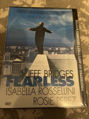 Fearless (DVD, 1993) New Sealed Jeff Bridges Isabella Rossellini Rosie Perez
