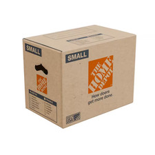 16 In. L X 10 In. W X 12 In. D Small Moving Shipping and Packing Box with Handle