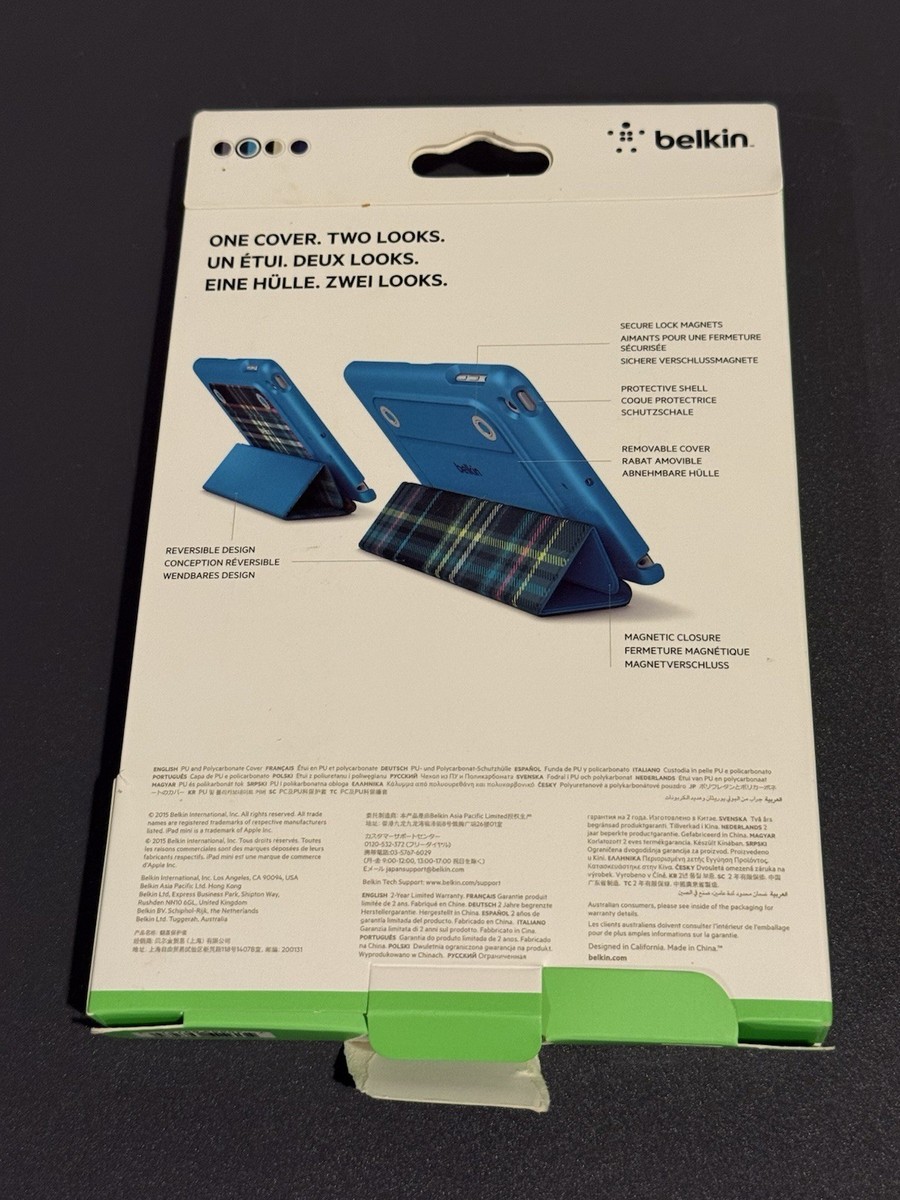 Coque Réversible Belkin Pour IPad Mini / Mini 2 / Mini 3 - Protection Fine