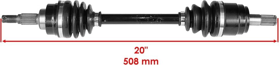 Front Left And Right Cv Joint Axle Compatible with Honda Trx500Fm Foreman 500... - image 4 of 4