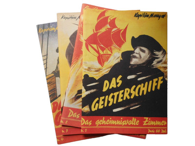 Comic Das Geisterschiff Kapitän Marryat- Band 1-4 Nr.299  Limitiert 666 Rarität