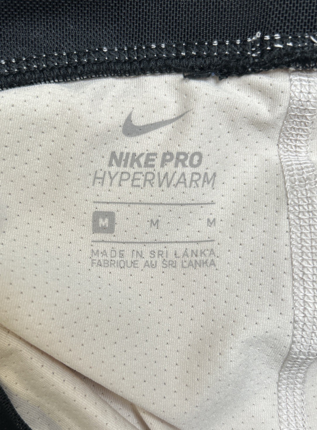Nike PRO Hyperwarm Athletic Running Leggings Pant… - image 4