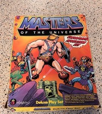 Deluxe Play Set Colorforms He-Man Masters of the Universe MOTU 1983 Mattel