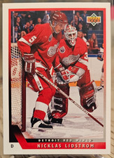 1993-94 Upper Deck Nicklas Lidstrom #150 Detroit Red Wings