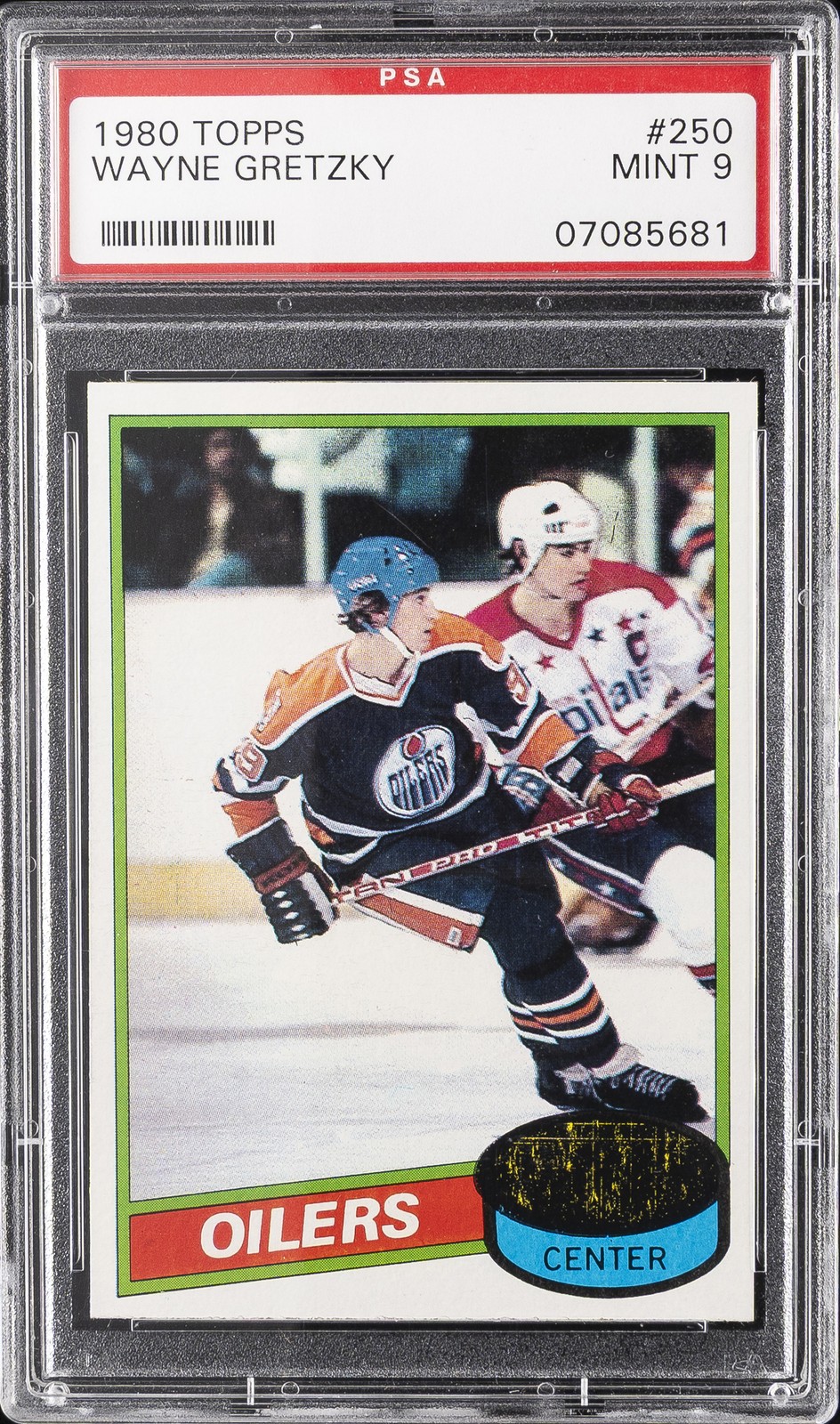 1980 TOPPS #250 WAYNE GRETZKY PSA 9