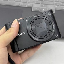 SONY Cyber Shot DSC WX300 18.2MP WiFi Cam W Battery Mem Card English 95 NEW