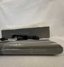 COMPLEX CULTURE Titanium Styling Flat Iron New Box Read