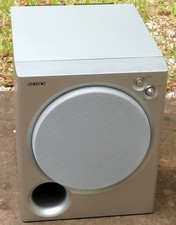 Subwoofer activo Sony SA-WMSP75 compacto de 8". 100w Rms metal gris