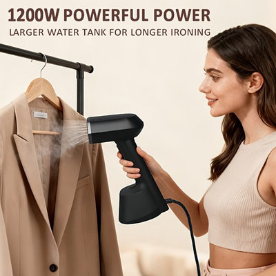 #ad Compact Handheld Garment Steamer for Clothing. Heats Up in 30 Seconds $19.99
