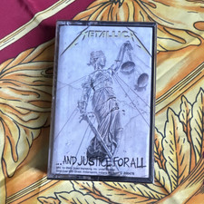 Metallica ...And Justice for All SEALED Cassette Album Elektra C 200478