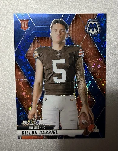 2025 Panini Mosaic - Rookie Variations Dillon Gabriel #277 Blue Scope Prizm (RC)