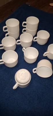 12 ARCOPAL Restaurant France Kaffee Tassen hitzebeständig Made in Frankreich
