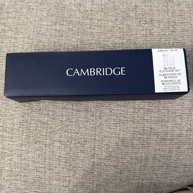 Cambridge Silversmiths Jubilee 16-Piece Flatware Set