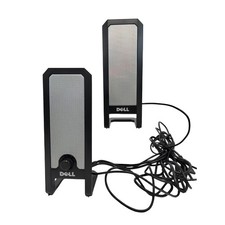 Dell A225 DJ406 313-4323 USB Powered Speakers Box Black Portable