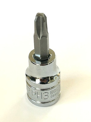 Kobalt PH3 x 3/8'' Dr Phillips Bit Socket 86977 Free USA Shipping