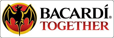 BACARDI TOGETHER Sticker Decal *DIFFERENT SIZES* Rum Alcohol Bumper Bar Wall 