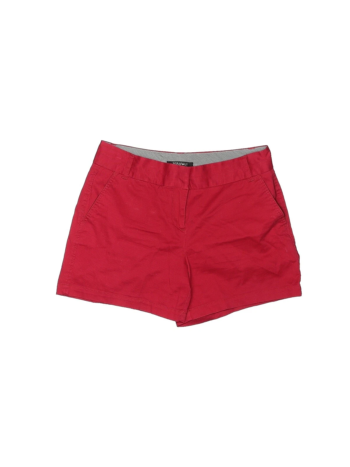 Regular Size Solid Roz & Ali Shorts for Women