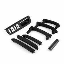5x Blk Interior Door Pull Handle Window Control Panel For VW Passat B5 98-05 UK