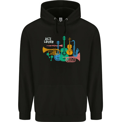 Jazz Liebhaber Musical Instrumente Gitarre Herren Kapuzenpullover