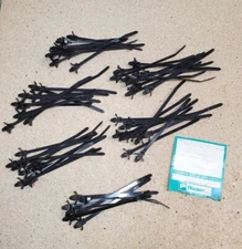 Panduit wing push type nylon cable tie bands - PLWP1S-CO - 57 pieces