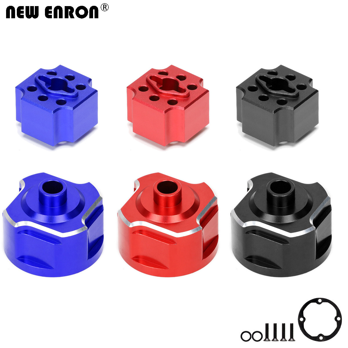 その他 SQ TRAX Aluminum Differential Case Locker Spool 9581 9582 For 1/8