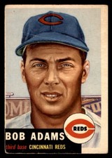 1953 Topps Baseball #152 Bob Adams GD *e1