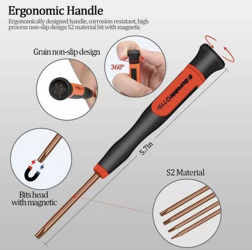 Screwdriver tool set for Pocket Folding Knife Kit TR6 TR9 T8H T15H Security Scr - 第 3/6 張圖片