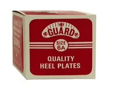 GUARD #6A Plastic Heel Plates Savers 100 pieces (50 pairs) 