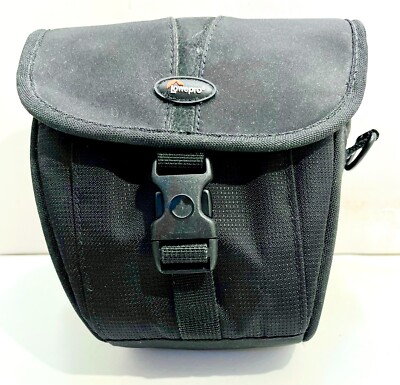 Kameratasche Tasche Lowepro camera bag Schwarz black universal mit Vortasche 