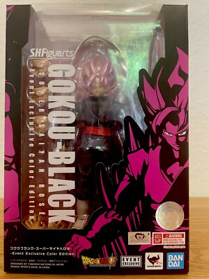 Sh figuarts Goku Black Super Saiyan Rose - exclusive Color EditColor edition 