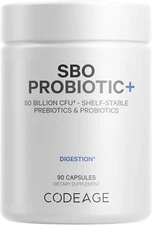SBO Probiotics, 50 Billion Cfus per Serving, Multi Strain Soil Based Organism...