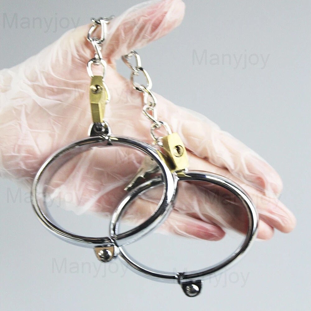 Kunststoff Handschellen Für Halloween - Gefangenen Kostüm Accessoire