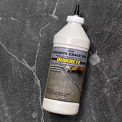 Quikrete Concrete Crack Sealant 1 Qt. Repair Cement Fills Sealants Driveways