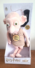 Harry Potter 12  Plush Doby  Elf  Sock Electronic Talking Noble Collections NIB