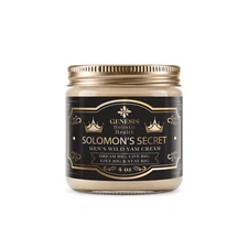 100% Authentic Genesis Solomon's Secret 4oz Men'sWild Yam Cream- Live Big!