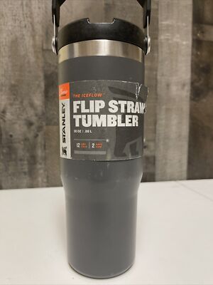 Stanley The Iceflow Flip Straw Tumbler- 30 oz Gray  