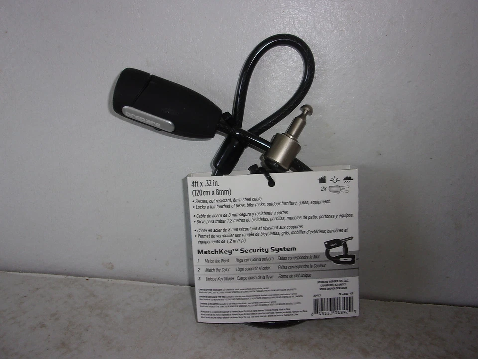 Wordlock Loop 'N Lock Bicycle Lock - NEW - Image 2 of 2