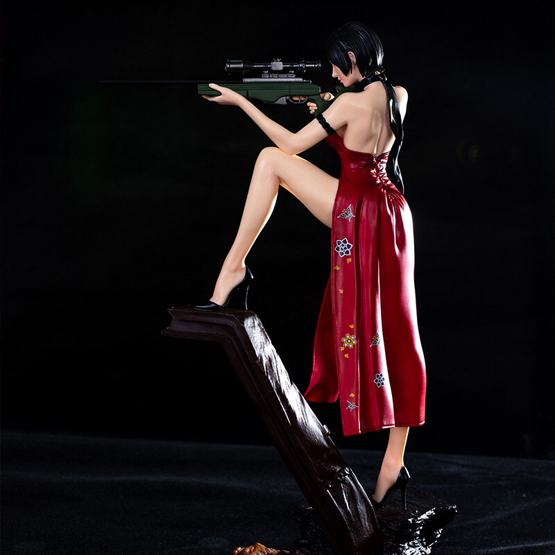 Resident Evil Ada Wong PVC Statue Model 34cm Sexy Action Figure