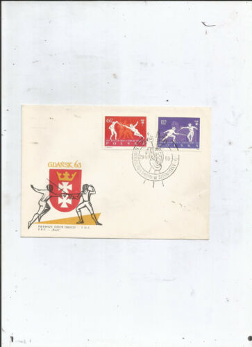 POLISH FENCING FIRST DAY ENVELOPE - Picture 1 of 1