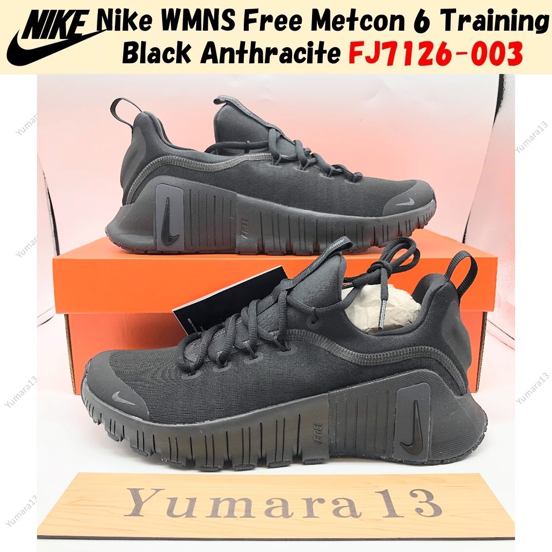 Nike WMNS Free Metcon 6 Training Black Anthracite FJ7126-003